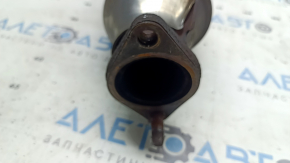 Lower catalytic converter Hyundai Sonata 11-15 hybrid without stud