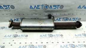 The exhaust pipe, the middle part of the Hyundai Sonata 11-15 hybrid, without a catalytic converter, the stud is broken