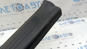 Inner rear left door sill trim Nissan Murano z52 17-24 black 3 stripes, scratches, dry cleanable
