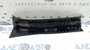 Inner rear right door sill trim Nissan Murano z52 17-24 black 3 stripes, scratches, dry cleanable