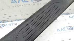 Inner rear right door sill trim Nissan Murano z52 17-24 black 3 stripes, scratches, dry cleanable