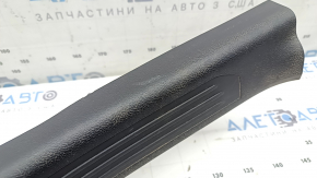 Inner rear right door sill trim Nissan Murano z52 17-24 black 3 stripes, scratches, dry cleanable