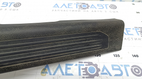 Inner front left door sill trim Nissan Murano z52 17-24 black 3 stripes, scratches, dry cleanable