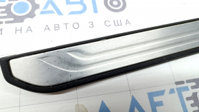 Outer front left door sill trim Nissan Murano z52 15-24 chrome, corrosion, scratches