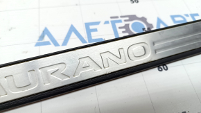 Outer front left door sill trim Nissan Murano z52 15-24 chrome, corrosion, scratches
