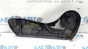 Subaru Forester 19-24 SK passenger seat control trim, black, for manual transmission, cracks in fasteners, worn