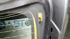 Bare trunk door with glass Nissan Murano z52 20-24 tinted, graphite KAD, with spoiler, spoiler pads, brake light, trapezoid and rear wiper arm, scratches on the glass