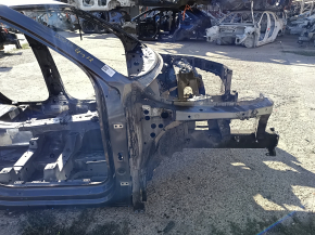 Front right quarter panel for Audi Q8 19-26 on the body, graphite