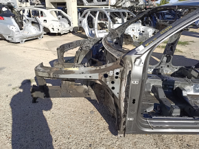Front left quarter panel for Audi Q8 19-26 on the body, graphite