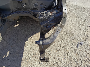 Front left quarter panel for Audi Q8 19-26 on the body, graphite