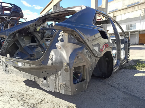 Quarter wing rear right Audi Q8 19-26 on the body, graphite