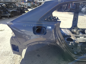 Quarter wing rear right Audi Q8 19-26 on the body, graphite