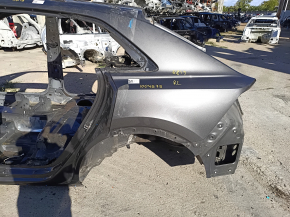 Quarter wing rear left Audi Q8 19-26 on the body, graphite