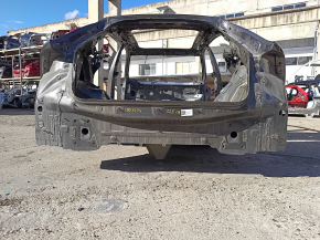 Rear panel Audi Q8 19-26 2 parts, on the body, graphite