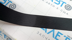Rear left seat belt with squib for Subaru Forester 19-24 SK, black, dry-cleanable