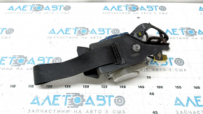 Rear right seat belt with squib for Subaru Forester 19-24 SK, black, dry-cleanable