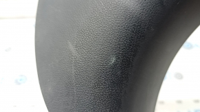 Lower left front pillar trim Subaru Forester 19-24 SK black, scratches, whitened plastic