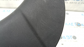 Lower left front pillar trim Subaru Forester 19-24 SK black, scratches, whitened plastic