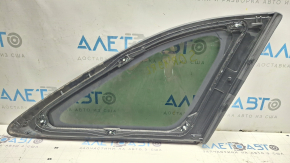 Rear left window, blind glass, Kia Sorento 16-20, chrome, dent on molding, scratches