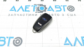 Smart key for Subaru Forester 19-24 SK 4 buttons, oxidized, worn, chrome is missing