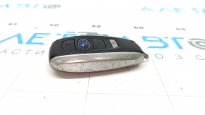 Smart key for Subaru Forester 19-24 SK 4 buttons, oxidized, worn, chrome is missing