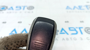 Smart key for Subaru Forester 19-24 SK 4 buttons, oxidized, worn, chrome is missing