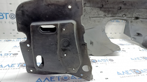 Front left fender liner Honda Insight 19-22 without mudguard, torn fasteners, fracture