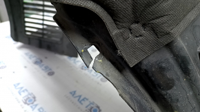 Front left fender liner Honda Insight 19-22 without mudguard, torn fasteners, fracture