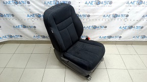 Passenger seat Nissan Murano z52 19-24 without airbag, mechanical, black velour, white stitching