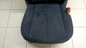 Passenger seat Nissan Murano z52 19-24 without airbag, mechanical, black velour, white stitching