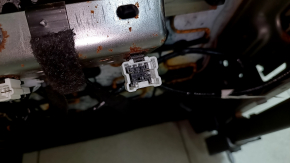 Passenger seat Nissan Murano z52 19-24 without airbag, mechanical, black velour, white stitching