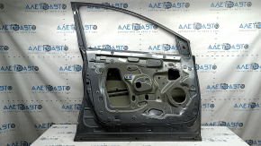 Bare front left door Nissan Murano z52 15-24 graphite KAD, with upper chrome molding