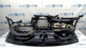 Front dashboard panel with AIRBAG Nissan Murano z52 19-24 black, broken, scratches, rusty pyropatron