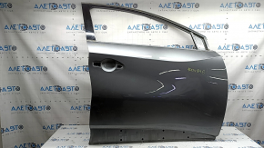 Bare front right door Nissan Murano z52 15-24 graphite KAD, with upper chrome molding