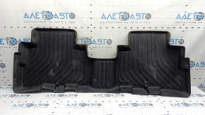 Set of floor mats, rubber, Nissan Murano z52 19-24, black, HAFIDI