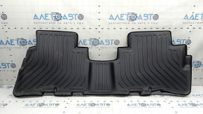 Set of floor mats, rubber, Nissan Murano z52 19-24, black, HAFIDI