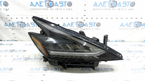 Right front headlight assembly Nissan Murano z52 19-21 rest LED, scratch, broken mount, yellow LED