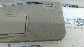 Left visor Nissan Murano z52 19-24 gray, without hook, dry cleanable
