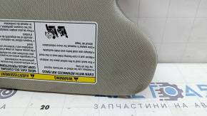 Left visor Nissan Murano z52 19-24 gray, without hook, dry cleanable