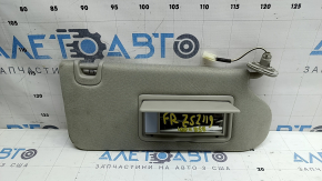 Right visor Nissan Murano z52 19-24 gray, without hook, dry cleanable