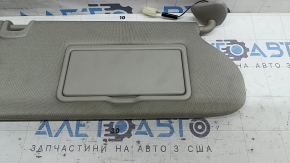 Right visor Nissan Murano z52 19-24 gray, without hook, dry cleanable