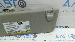 Right visor Nissan Murano z52 19-24 gray, without hook, dry cleanable