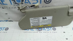Right visor Nissan Murano z52 19-24 gray, without hook, dry cleanable