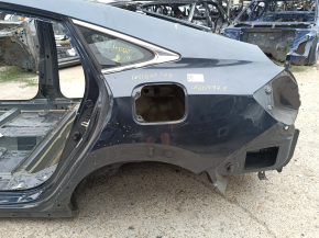 Quarter wing rear left Honda Insight 19-21 on the body, blue, bumps, dents, crushed