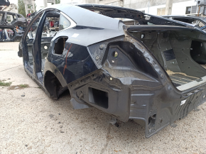 Quarter wing rear left Honda Insight 19-21 on the body, blue, bumps, dents, crushed