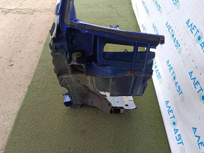Front right quarter of Kia Forte 19-24 sawed off, without side member, blue