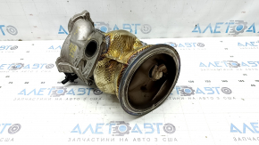 Audi Q8 19-26 3.0T MHEV turbocharger assembly, 105k, backlash