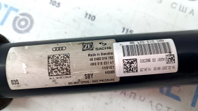 Rear left shock absorber for Audi Q8 19-26, pneumatic, with support