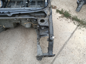 Front left quarter panel of Honda Insight 19-22 on the body, blue, bumper