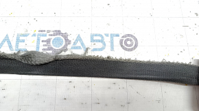Driver's seat belt with tensioner and squib for Honda Insight 19-22, black, missing belt fragment, cut